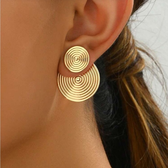Anthropologie Jewelry - Spiral Earrings #2284
